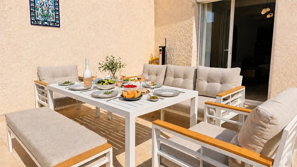 Terrasse vue mer