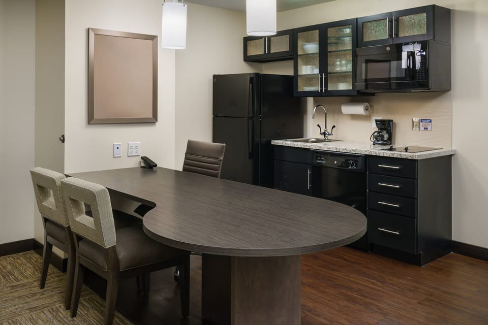 Cook and gather easily with a convenient in-room kitchenette.