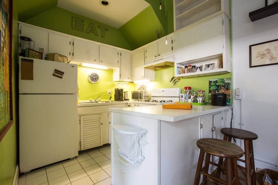 fully furnished kitchen with supplies to make a simple meal