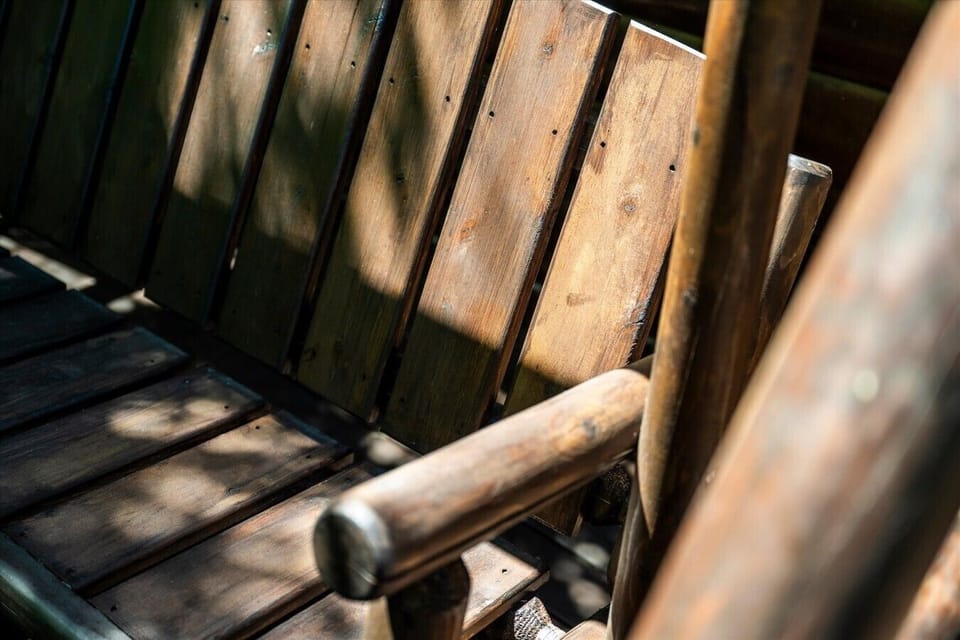 Handcrafted woodwork and natural materials reflect the timeless mountain character found throughout Daybreak Ridge, creating a cozy retreat that feels authentically Tennessee.