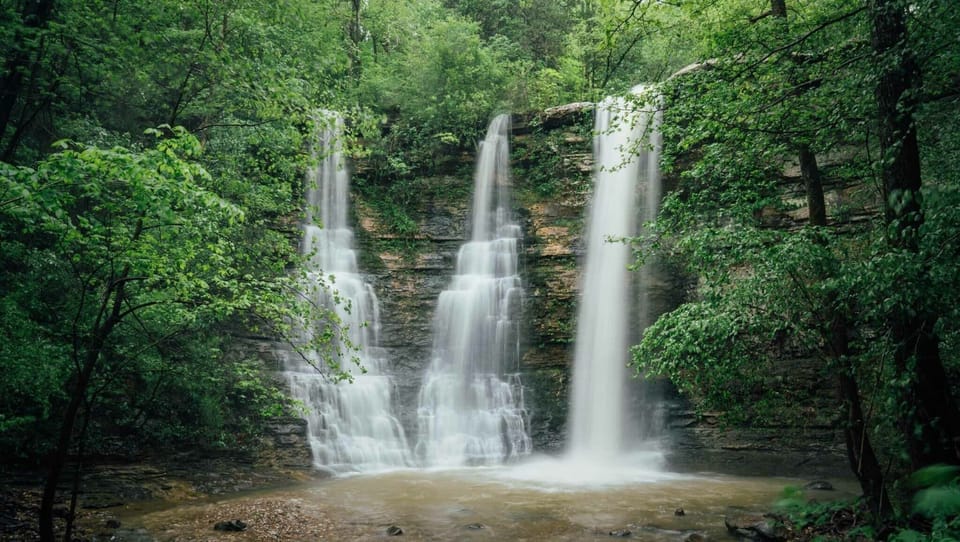 Short easy hike the whole family can take... Triple Falls