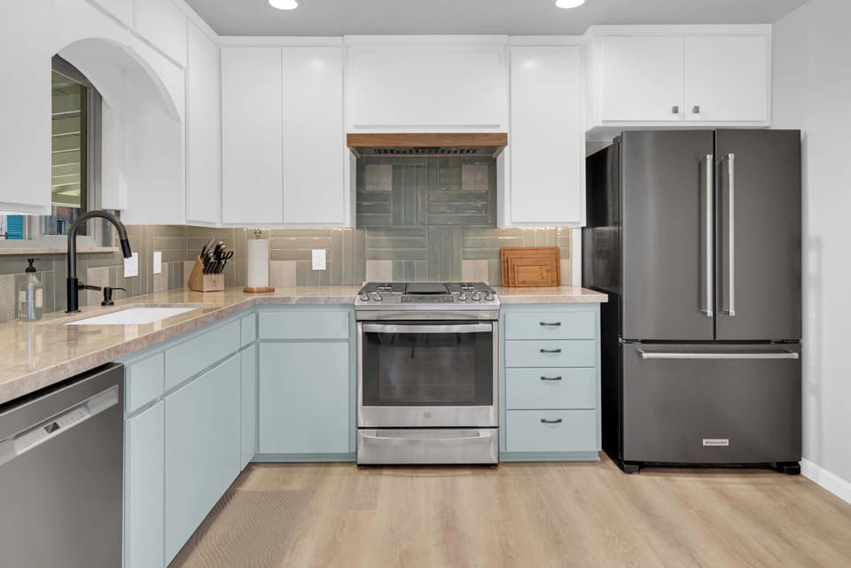 Kitchen with Gas Range