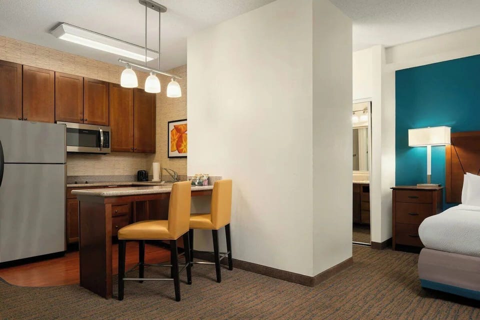 Enjoy an open layout that connects cooking and relaxing.