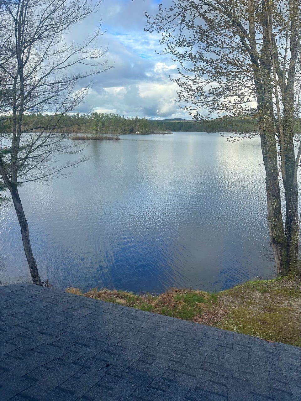 Lake view from 2nd Floor Primary Bedrrom window