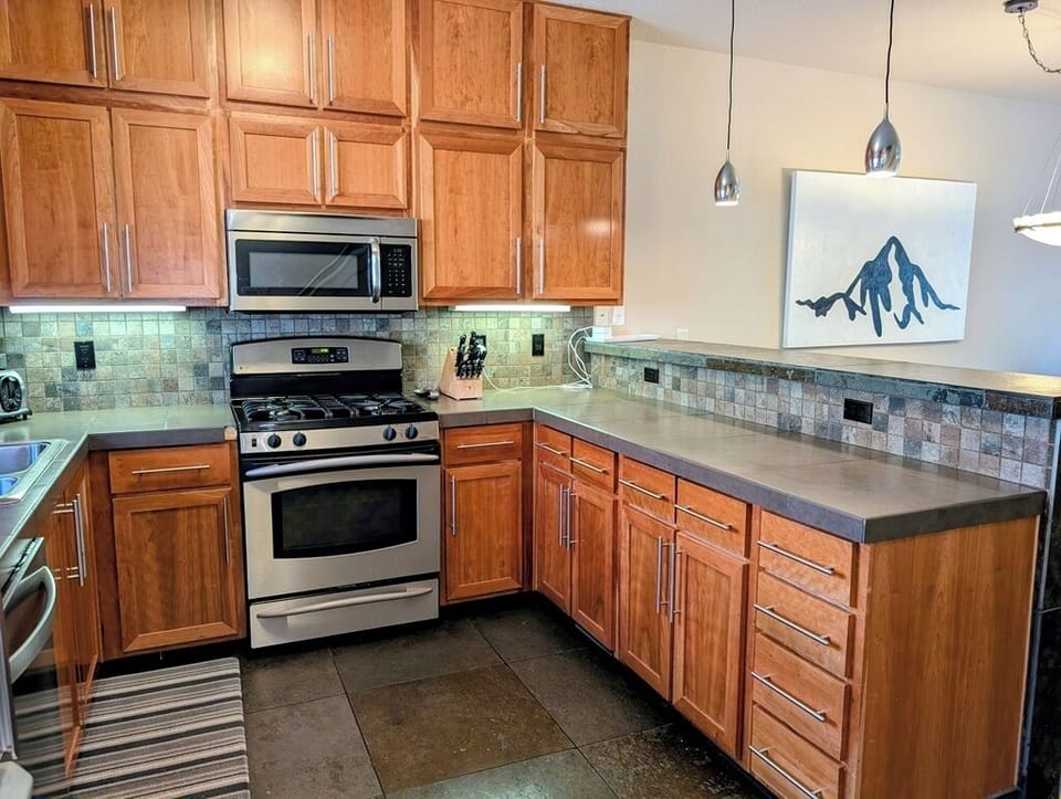 Plenty of counter space for prepping your favorite meals
