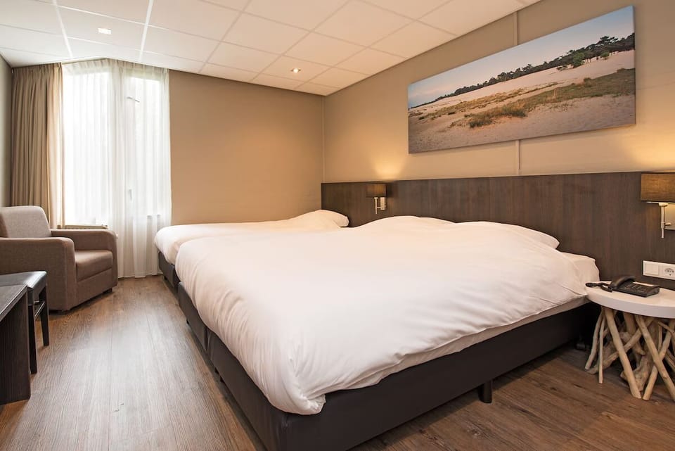 Stretch out and recharge in this airy, light-filled bedroom
