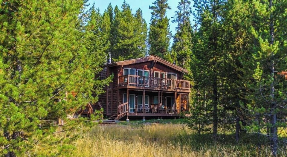 Beautiful Resort Exterior Surrounded by Nature