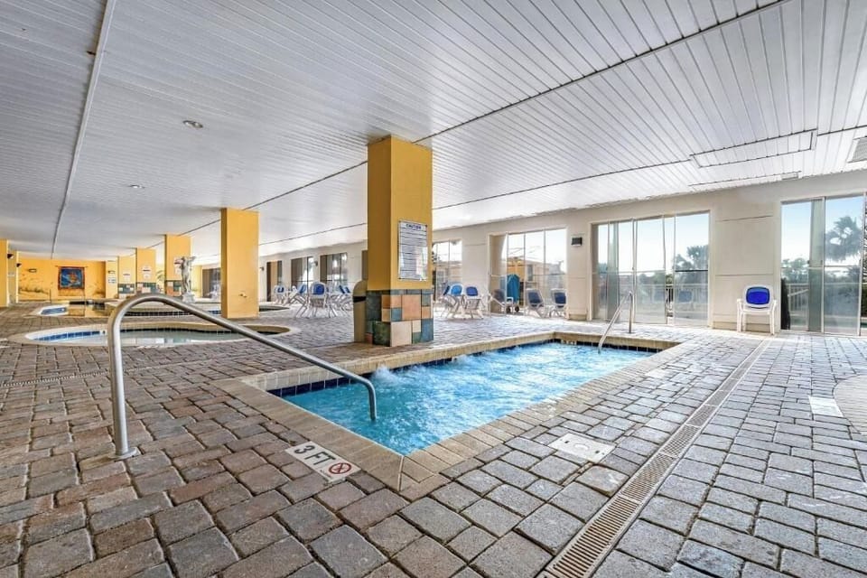 Oceanfront pool for relaxing swims