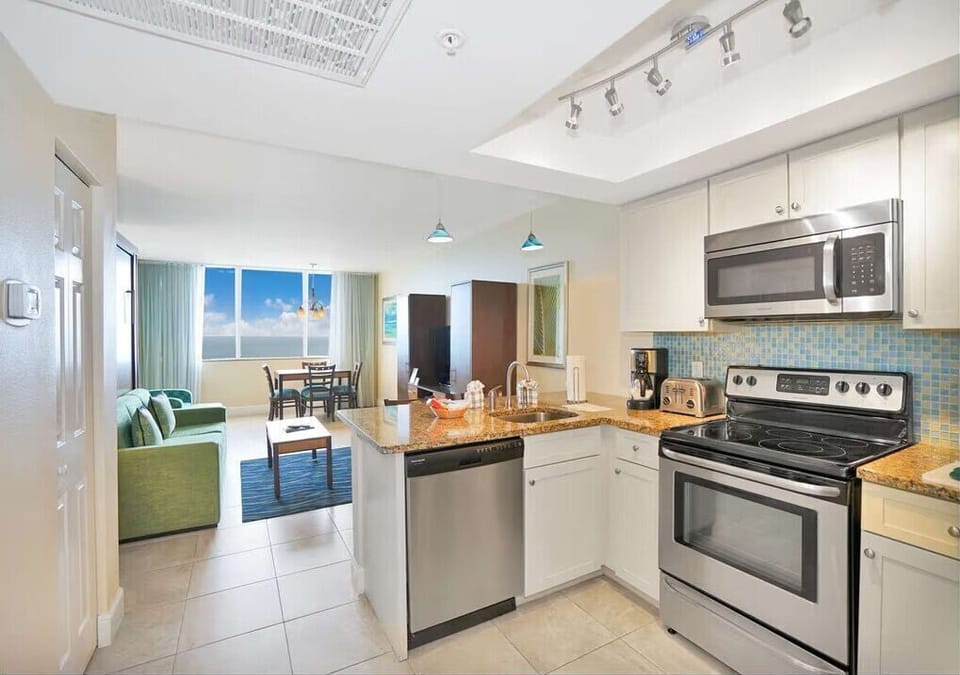Convenient kitchenette for quick meals