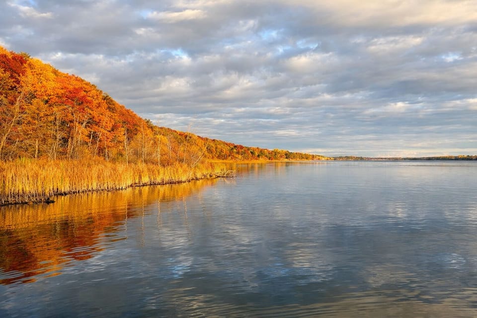 Quiet lake views with only a few cabins nearby, creating a peaceful and private setting where you can truly relax, unwind, and enjoy the beauty.