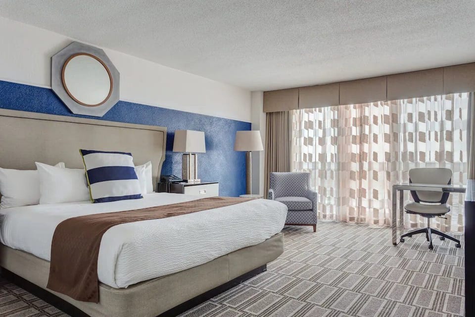 Bedroom. Interior and views may vary based on location and availability.