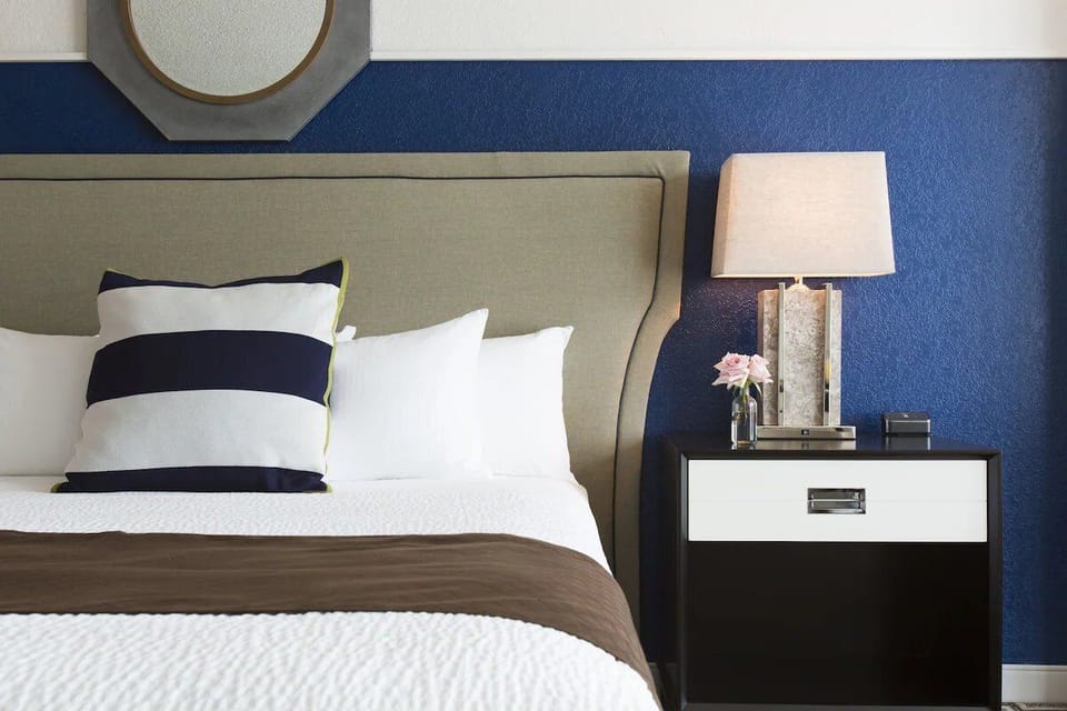 Bedroom. Interior and views may vary based on location and availability.