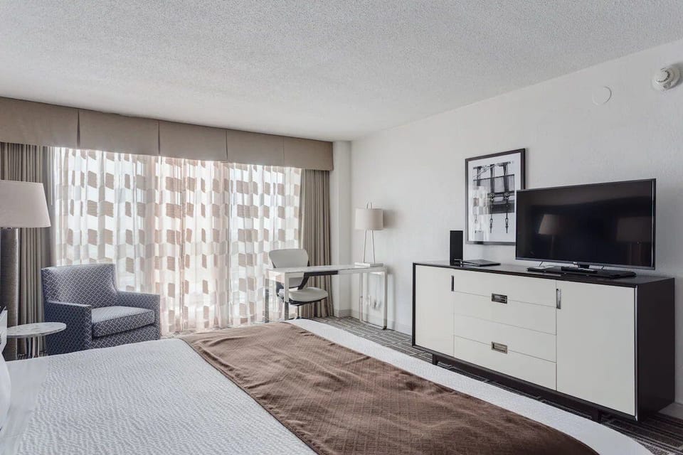Bedroom. Interior and views may vary based on location and availability.