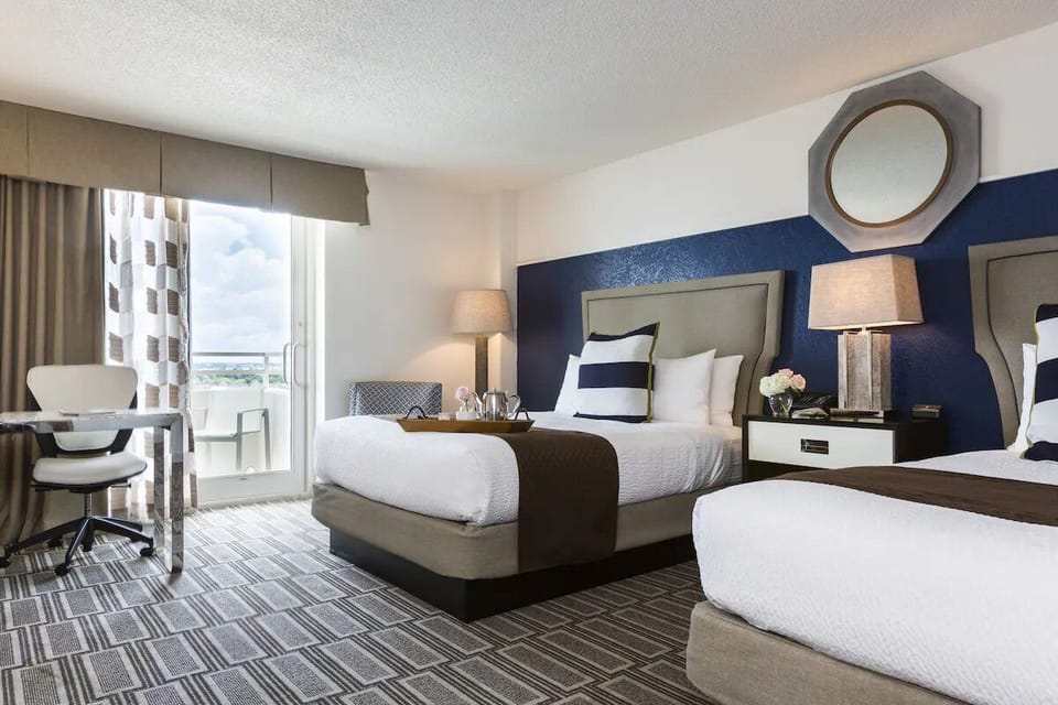 Bedroom. Interior and views may vary based on location and availability.