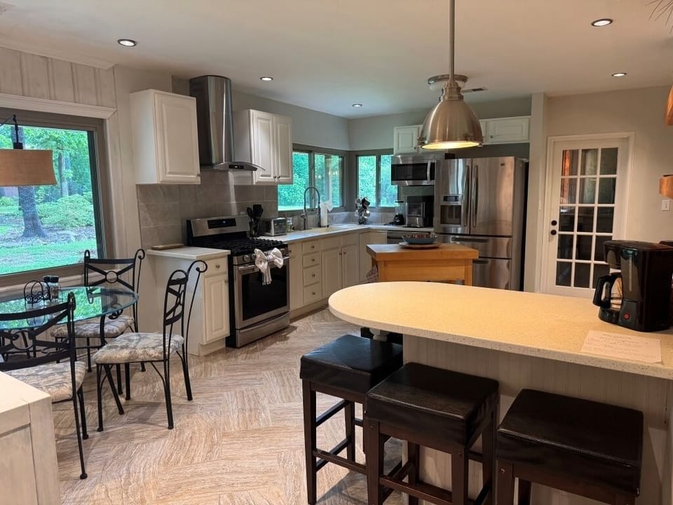 Very spacious kitchen with all tools youll need to make a gourmet meal