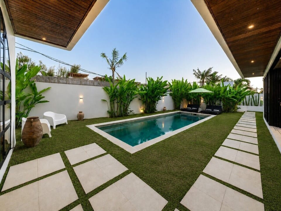 Large garden