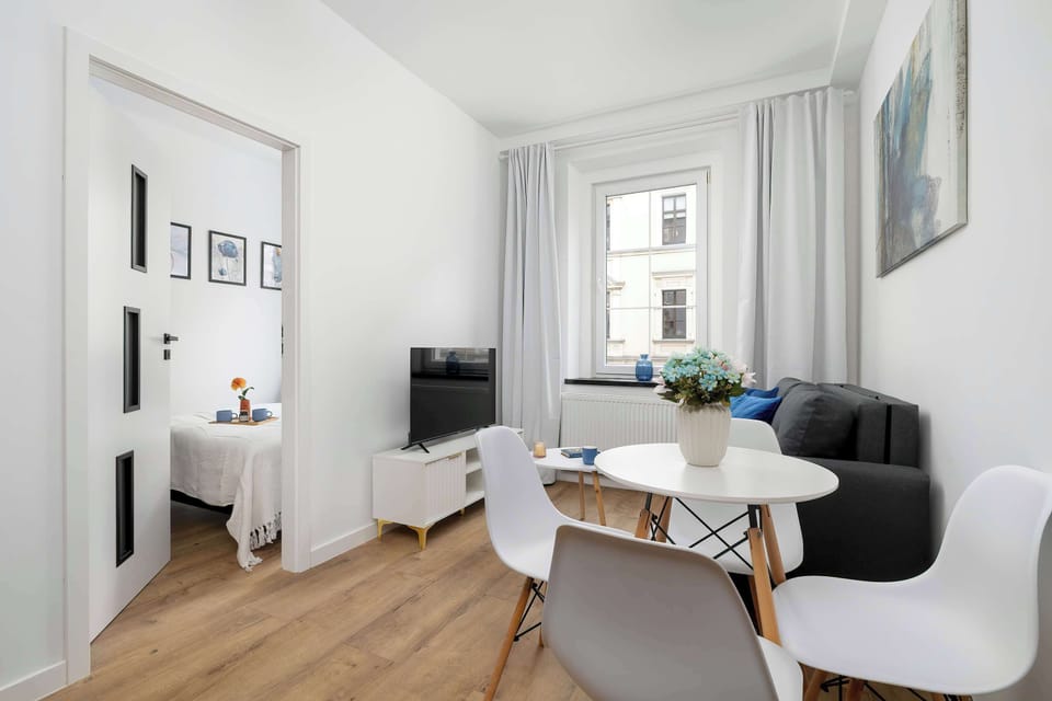 The elegant living room perfect for both relaxation and entertainment.