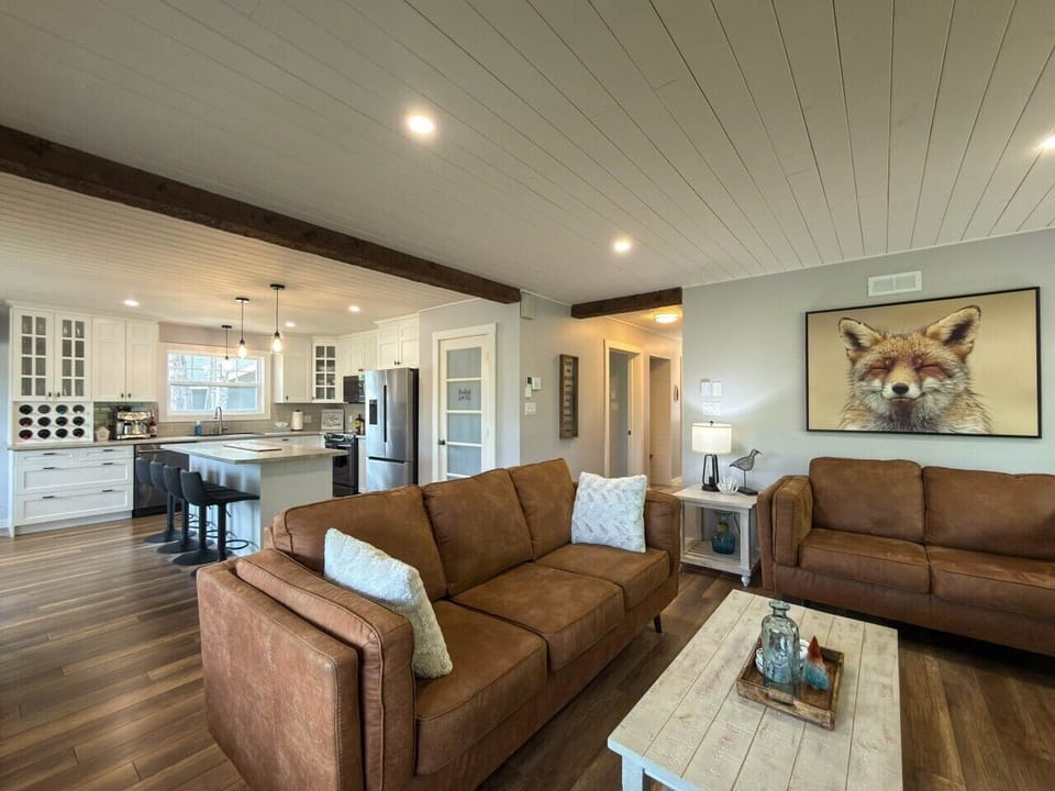 Open concept layout.