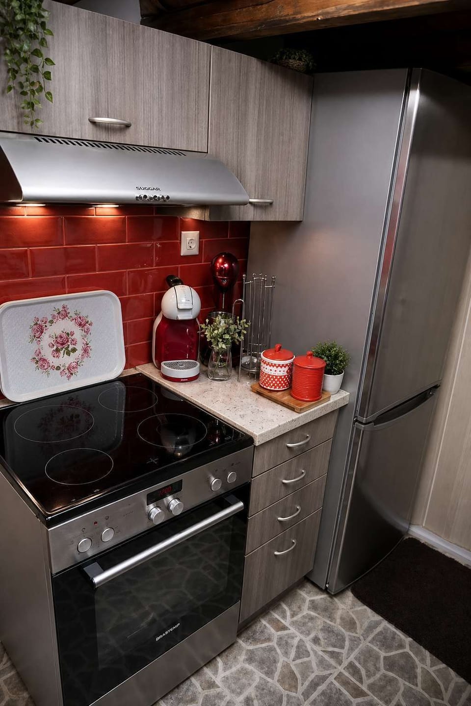 Fully equipped modern kitchen with all essentials