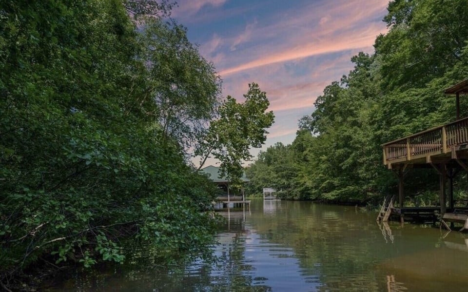 View from the dock