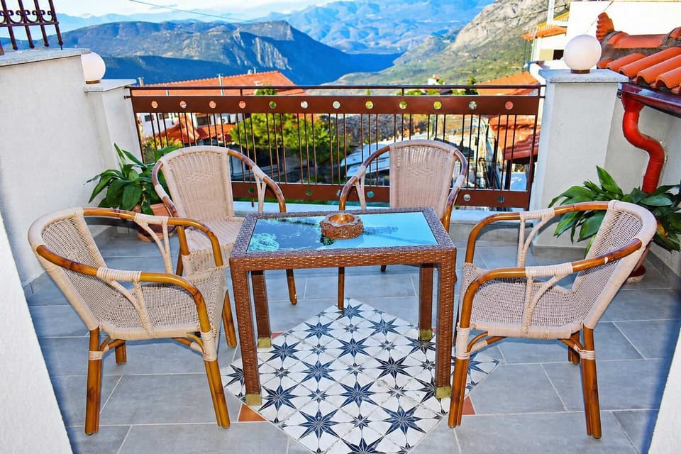 Scenic terrace perfect for outdoor dining and relaxation