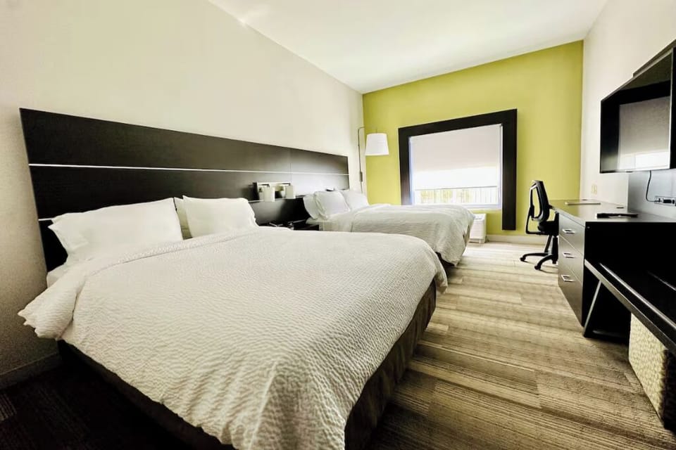 Bedroom. Interior and views may vary based on location and availability