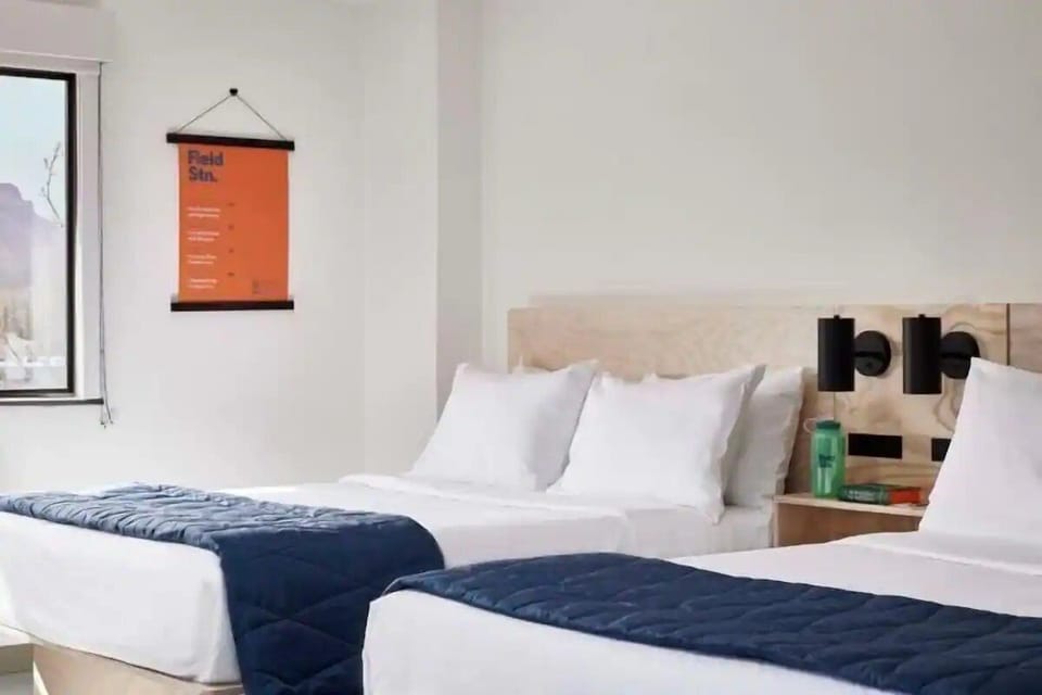 Wake up to gentle daylight and fresh, hotel-clean bedding.