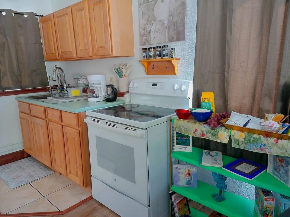 Full Kitchen Stocked with Supplies