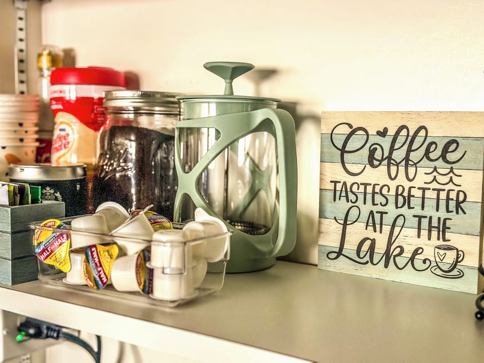 coffee station