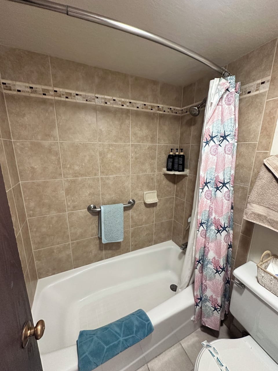bath tub with shower