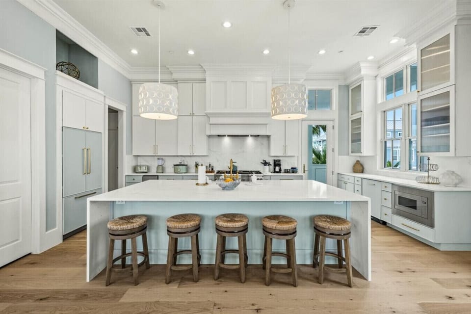 Whip up delicious meals in this charming kitchen