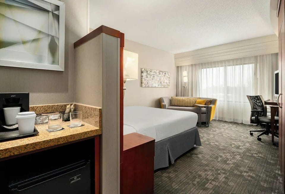 Bedroom. Interior and views may vary based on location and availability.