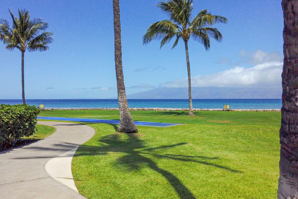 Take a walk through beautifully landscaped grounds