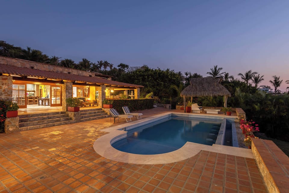 Unwind in a stunning pool designed for all-day relaxation
