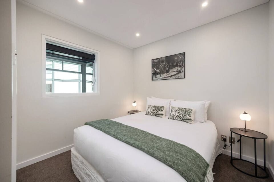 Bedroom 2 - with queen bed and built in wardrobe