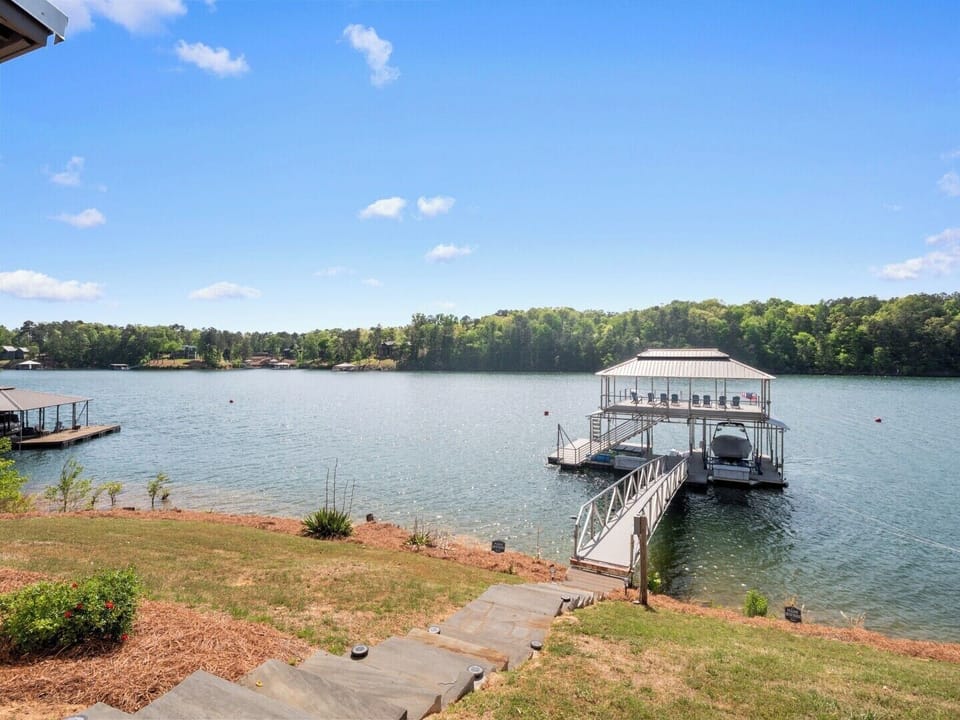 Exterior Landscaping and Dock