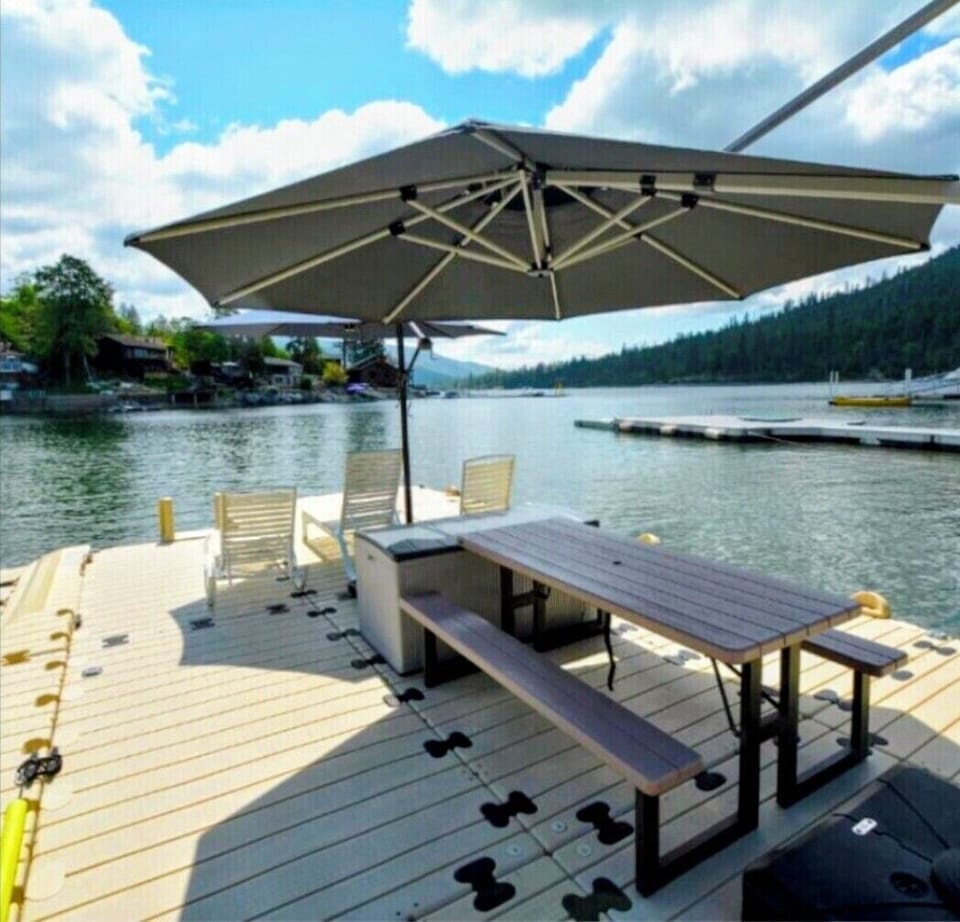View from the dock