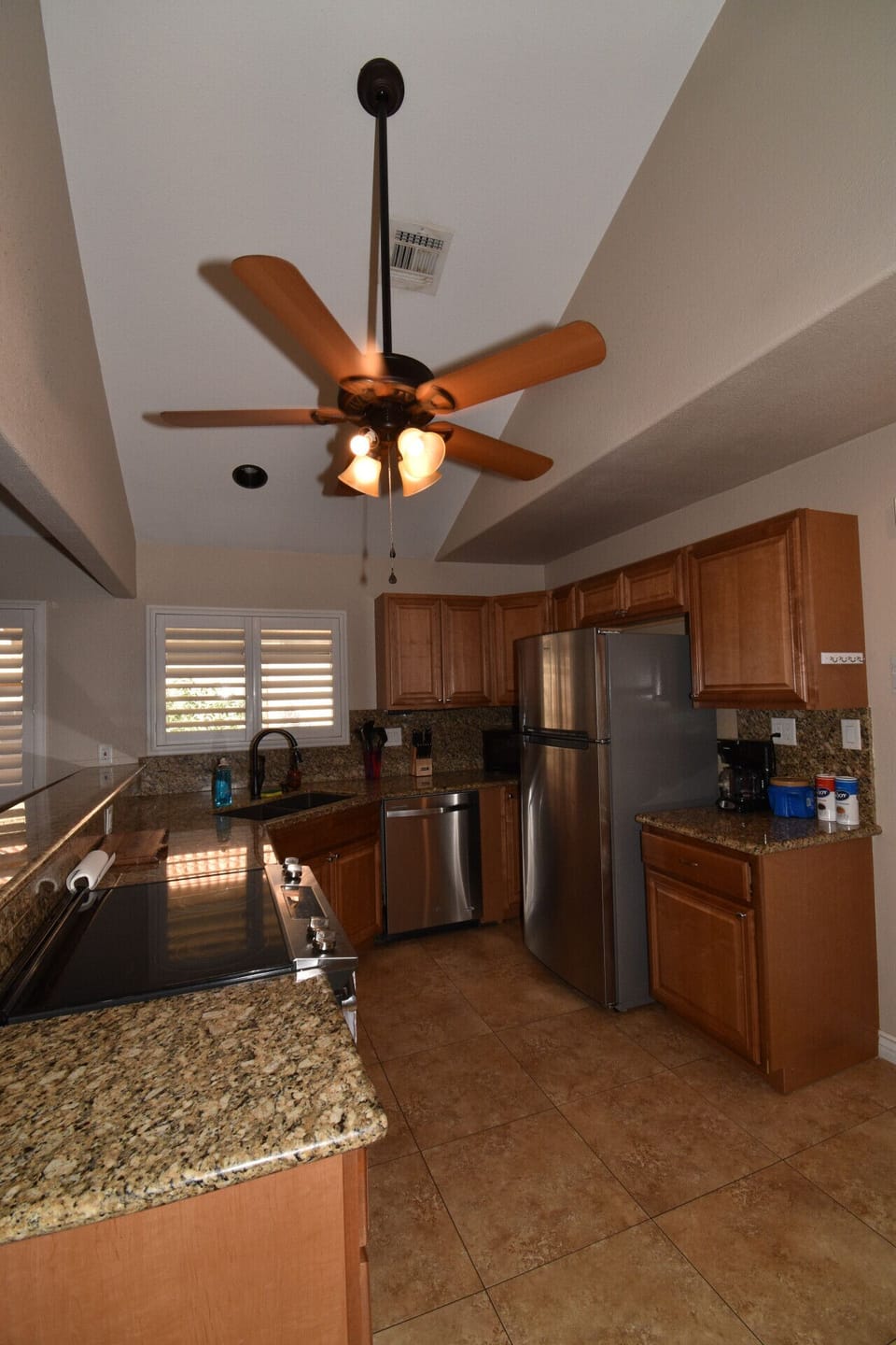 Kitchen with dishwasher & electric stove