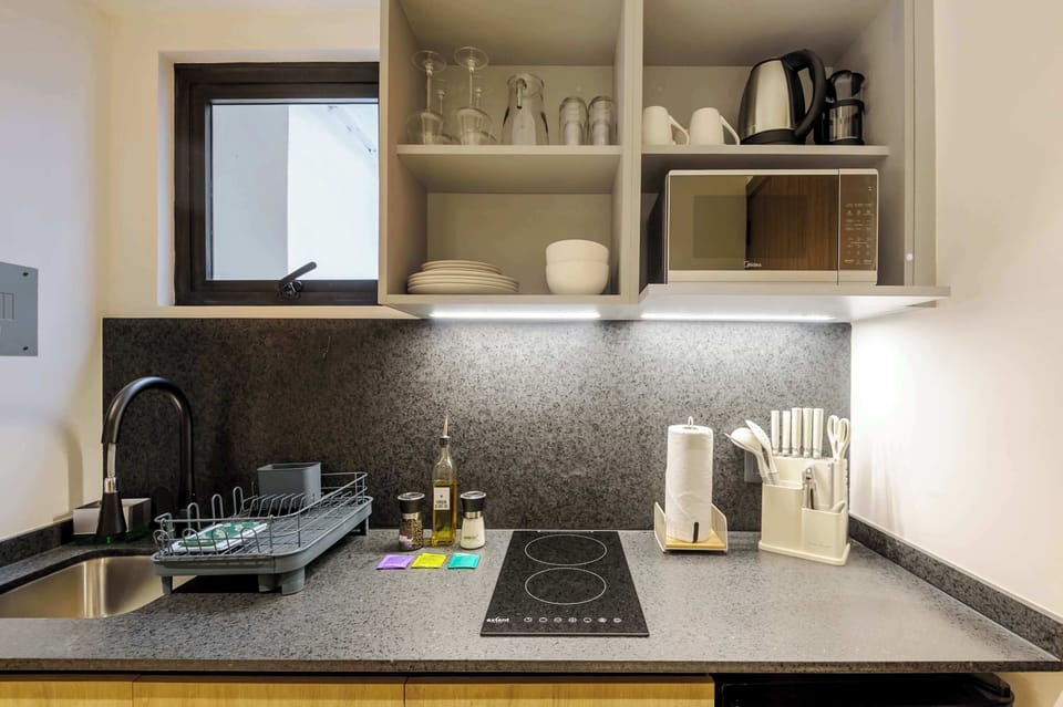 Cozy and practical kitchen