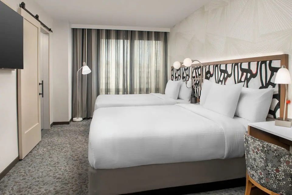 Bedroom. Interior and views may vary based on location and availability.