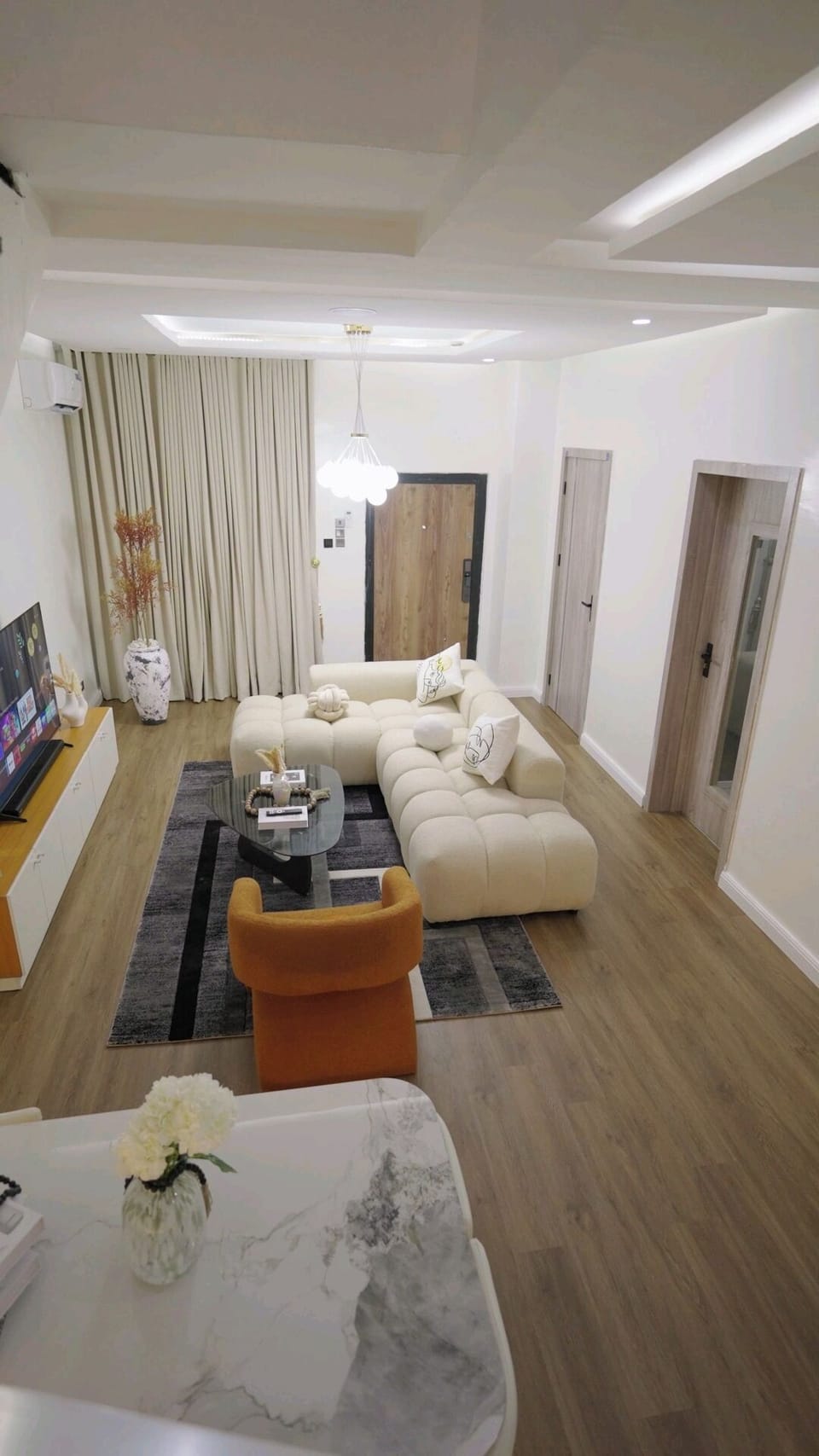 Dinning area and sitting room