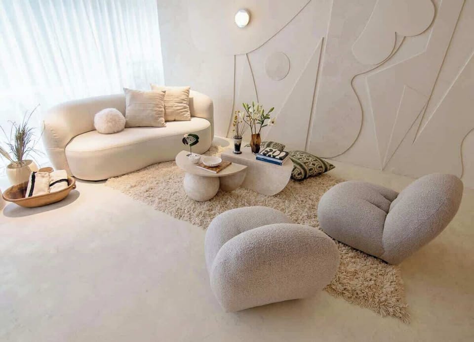 Relax in our cozy, modern, and well illuminated living room. Enjoy your favorite shows on the TV with standard cable and Netflix. The perfect space to kick back and enjoy some downtime!