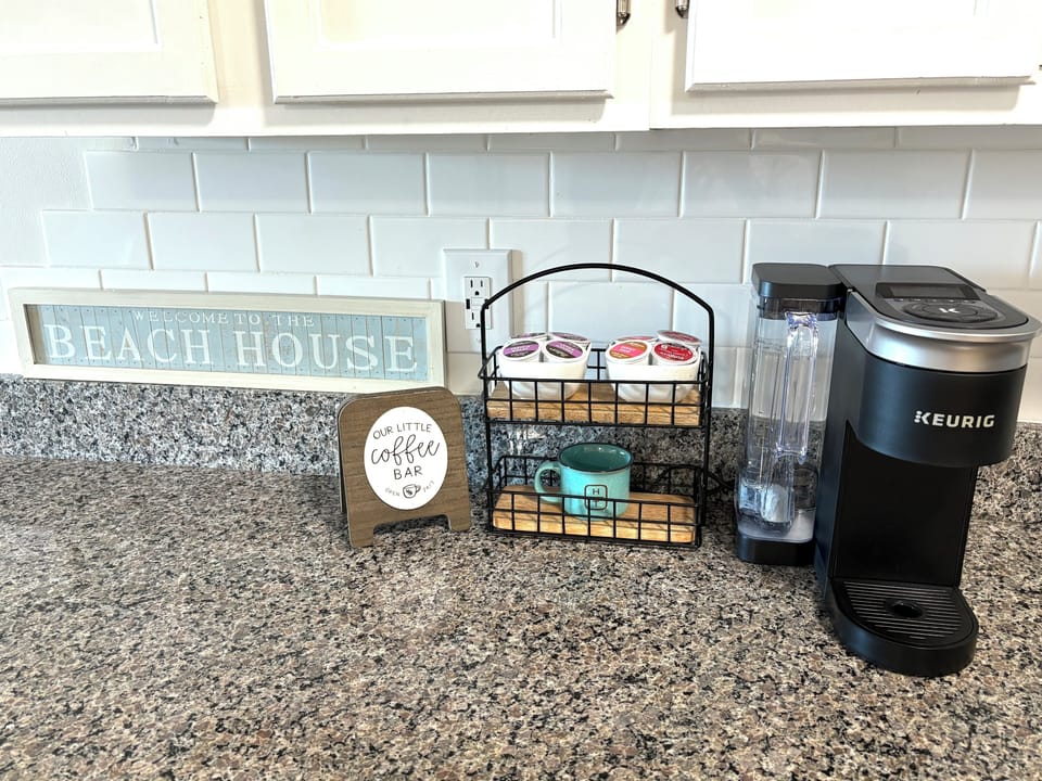 Start your day with a cup of coffee and head to the balcony.