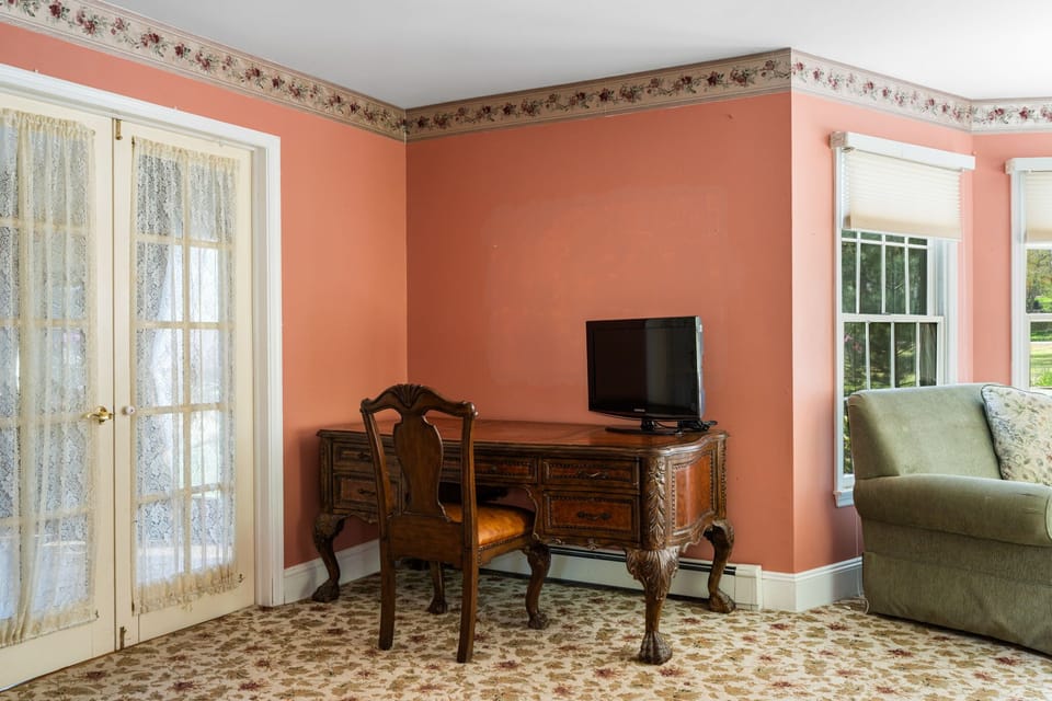 Dedicated workspace for remote work and longer stays