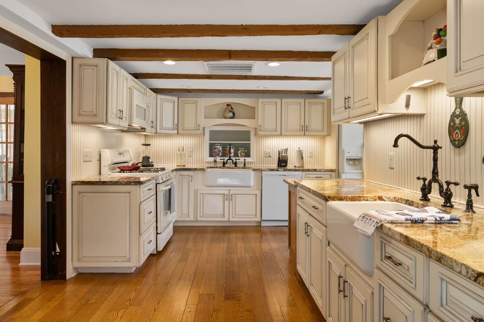Full kitchen designed for group stays and everyday comfort