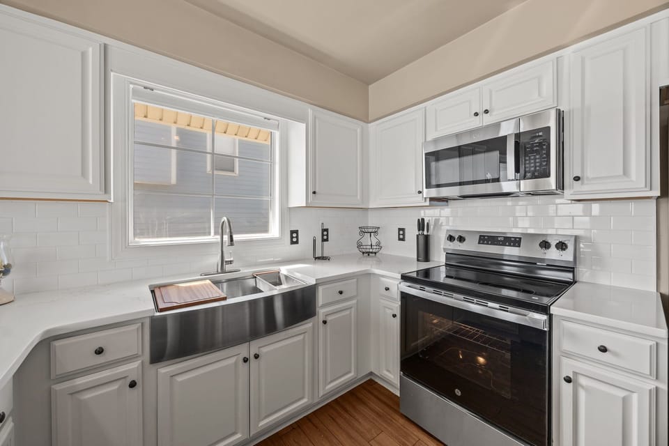 Well-stocked kitchen