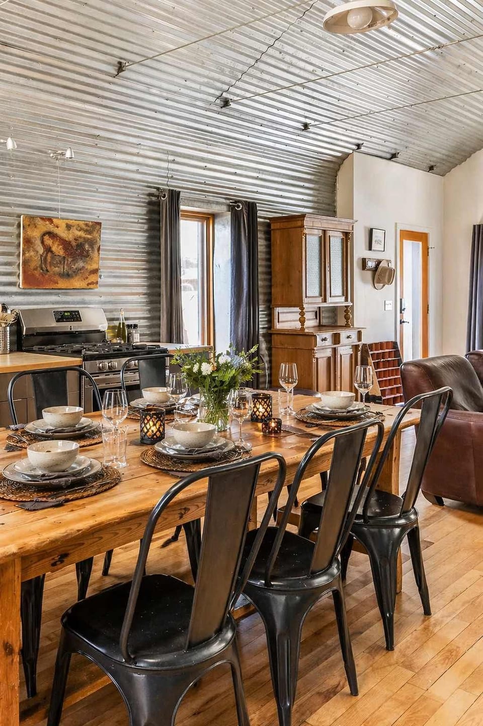 Gather Everyone for Meals Around This Beautiful Table
