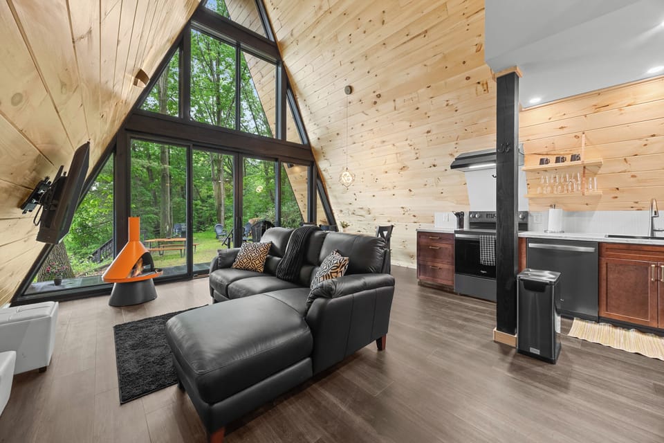 Living area with sectional 