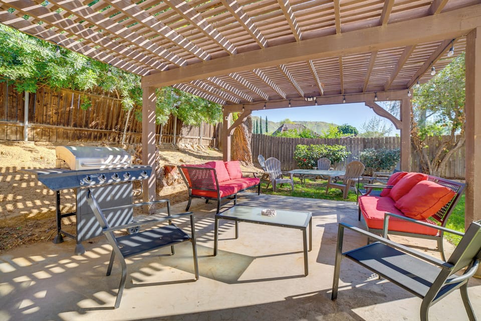 Private Backyard Area