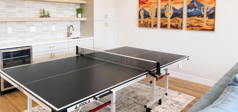 Retreat: Ping Pong Table - Upstairs Living Area